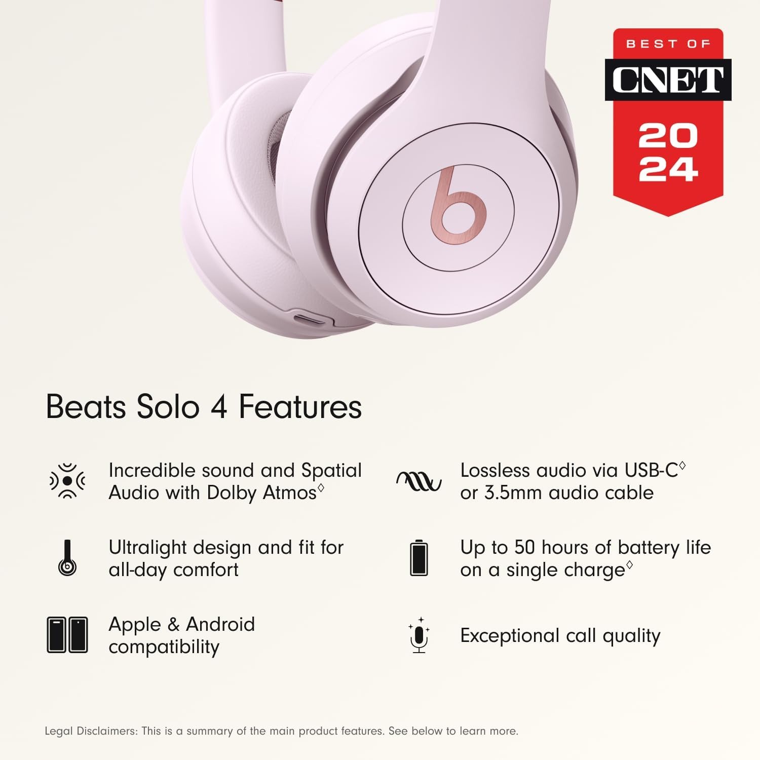 Beats Solo 4 - Wireless Bluetooth On-Ear Headphones - Image 5