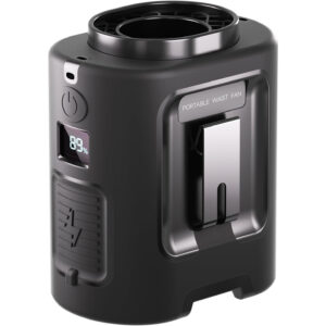 Portable Waist Fan, 4 Speeds 13000RPM Strong Airflow