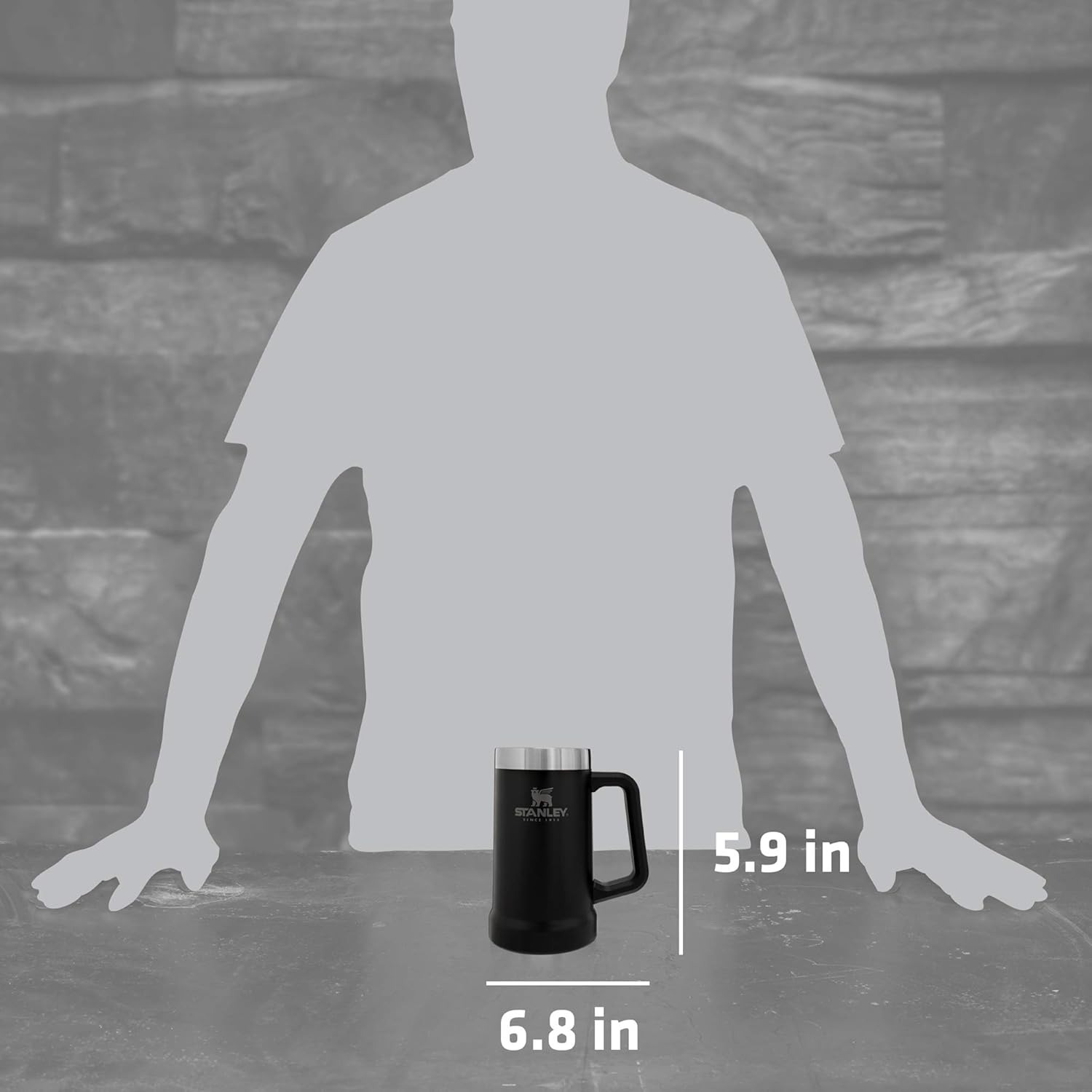 Stanley Stay-Chill Beer Stein 24 oz - Image 5