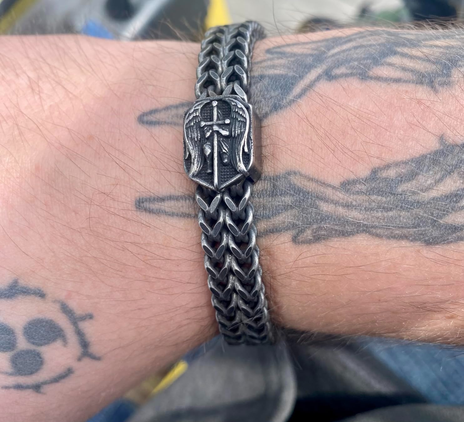 Hero Company Saint Michael Defend Us Bracelet - Image 4