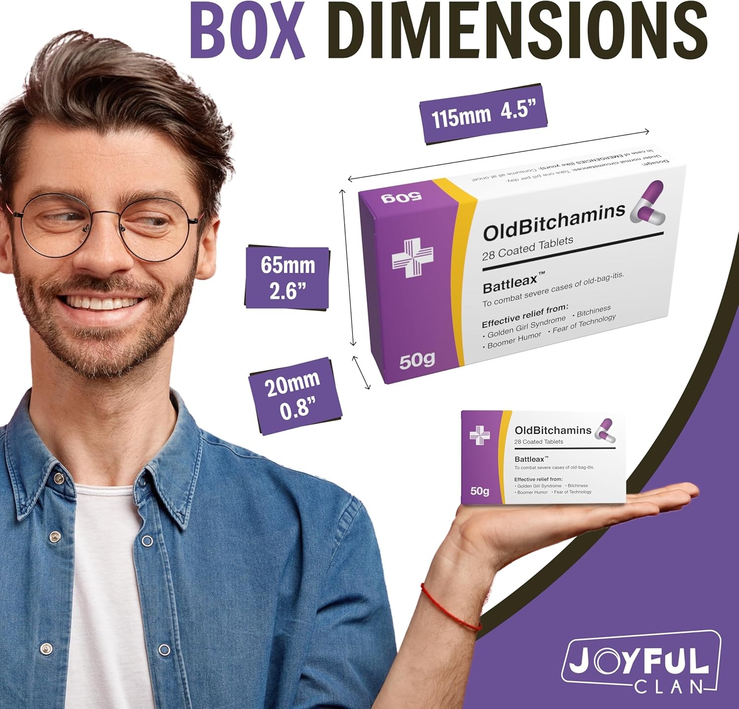 Funny Prank Pill Box with Sweets, Gag Gifts for Men - Image 2