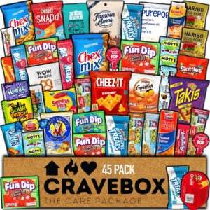 CRAVEBOX Snack Box (45 Count)
