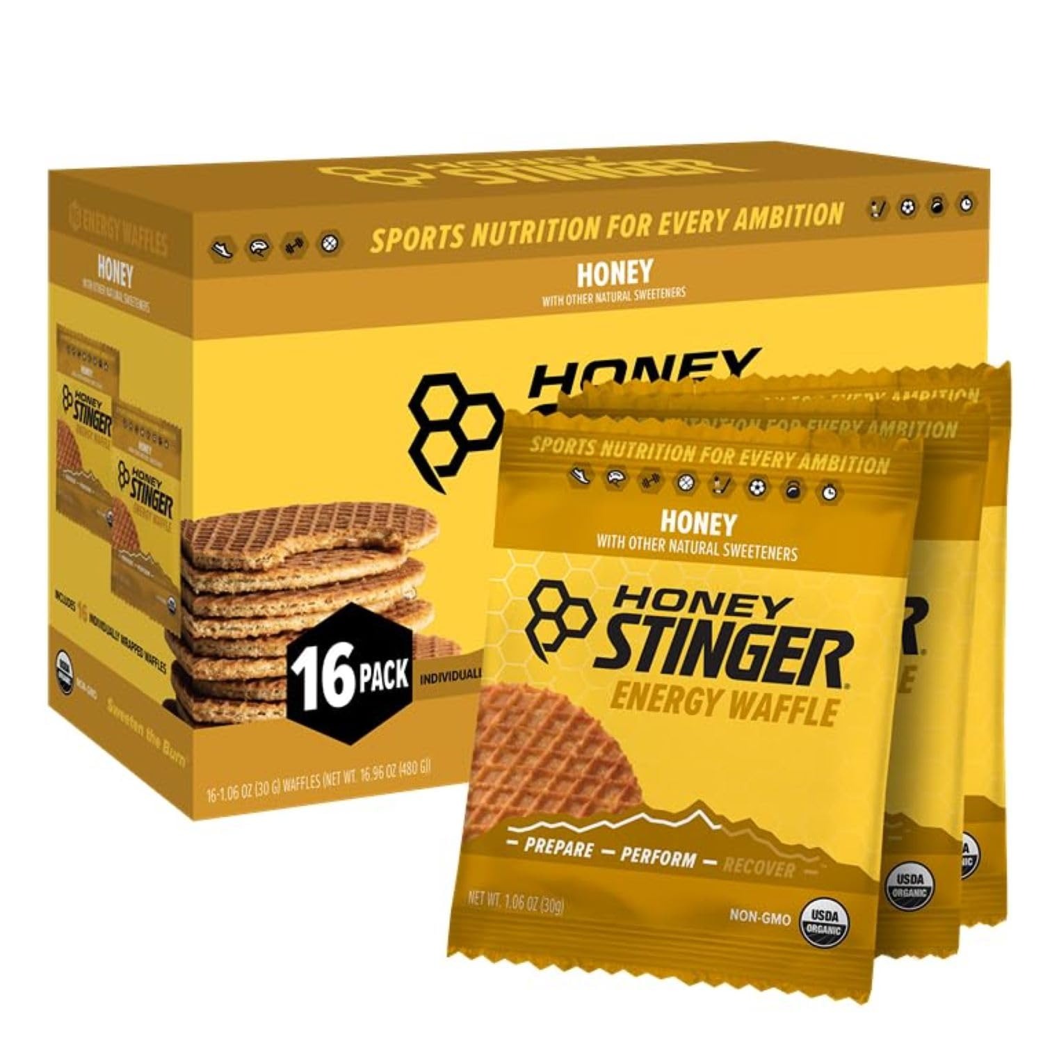 Honey Stinger Organic Energy Waffle